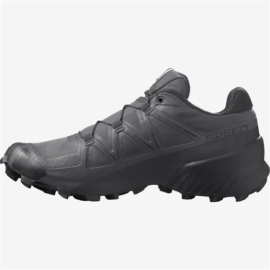 Salomon Speedcross 5 Men's Trail Running Shoes Grey | RQHJ10829