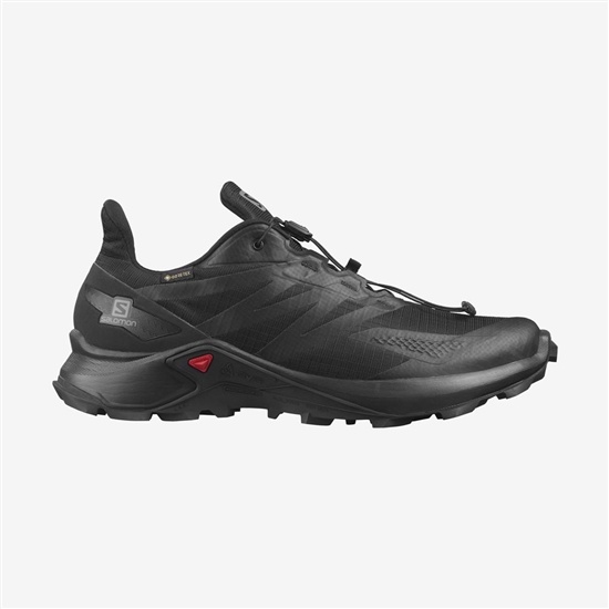 Salomon Supercross Blast Gtx Men's Trail Running Shoes Black | FRWS02671