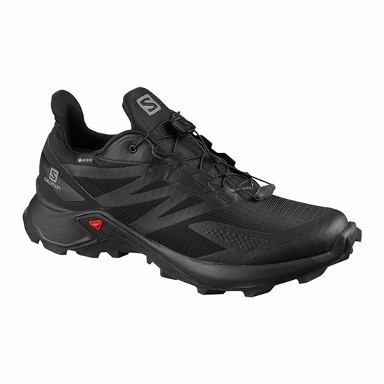Salomon Supercross Blast Gtx Men's Trail Running Shoes Black | QMCU59670