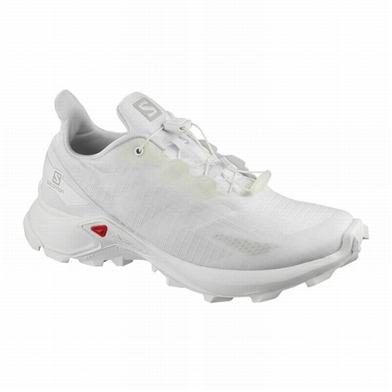 Salomon Supercross Blast W Women's Trail Running Shoes White | AYFC17843
