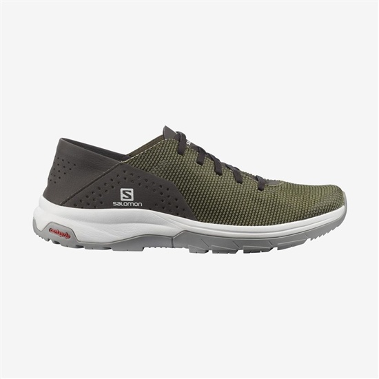 Salomon Tech Lite Men's Hiking Shoes Olive Green | ENLY72068
