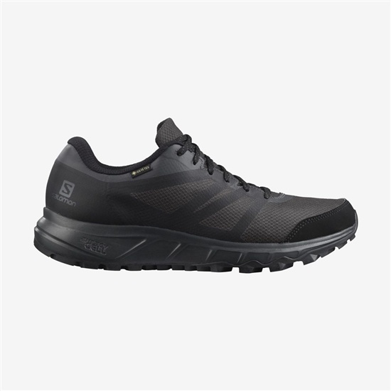 Salomon Trailster 2 Gore-tex Men's Trail Running Shoes Black | MCVQ01843