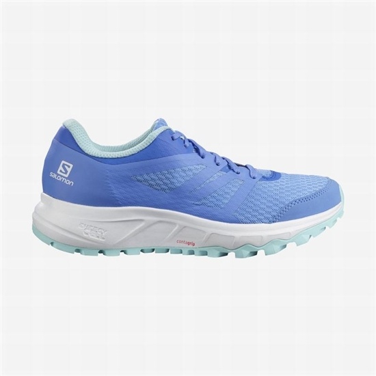 Salomon Trailster 2 Women's Trail Running Shoes Blue / White | JYQL96374