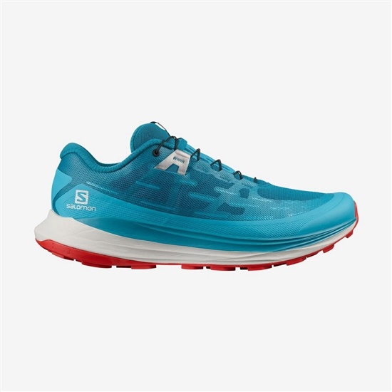 Salomon Ultra Glide Men's Trail Running Shoes Azure | JTRS79364