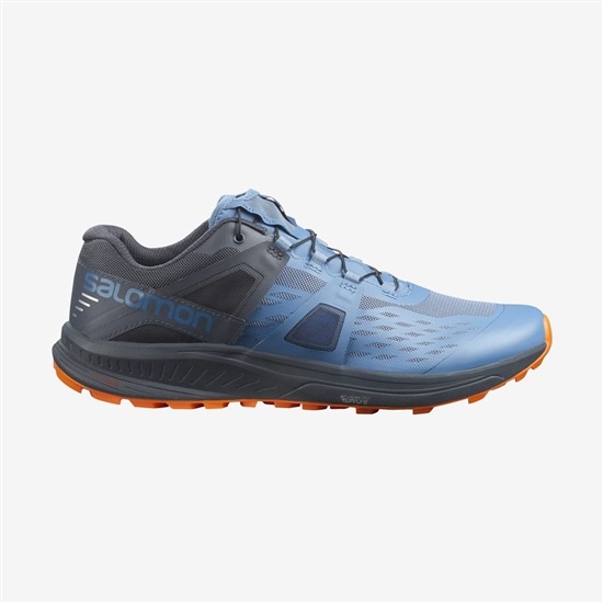 Salomon Ultra /Pro Men's Trail Running Shoes Blue / Black | AQZF83769