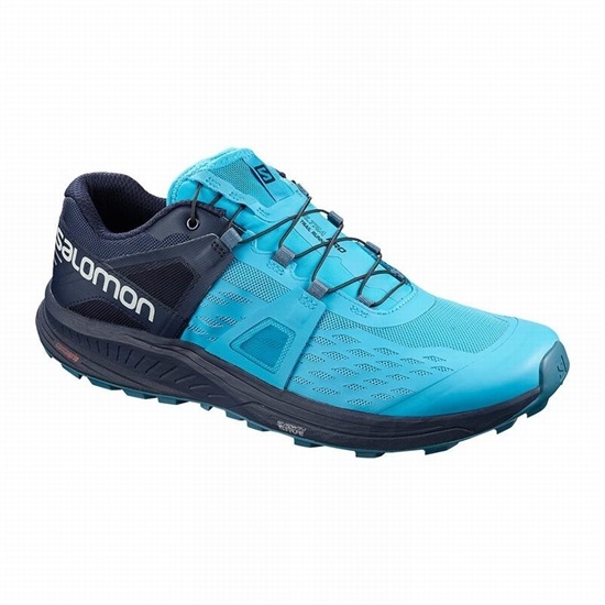 Salomon Ultra /Pro Men's Trail Running Shoes Blue | TRMF08459
