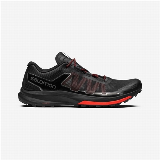 Salomon Ultra Raid Women's Trail Running Shoes Black / Red | BFXA30467