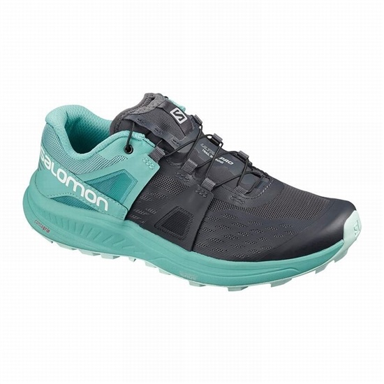 Salomon Ultra W /Pro Women's Trail Running Shoes Dark Blue / Turquoise | AMPO64590