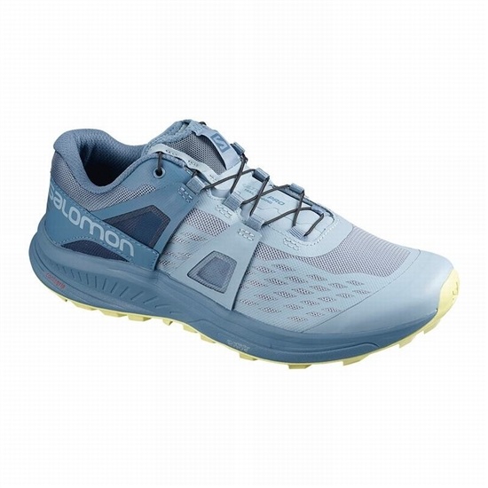 Salomon Ultra W /Pro Women's Trail Running Shoes Grey Blue | VNSQ14097