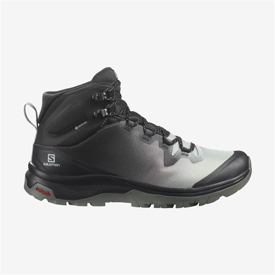 Salomon Vaya Mid Gore-tex Women's Hiking Shoes Grey | BTFR18470