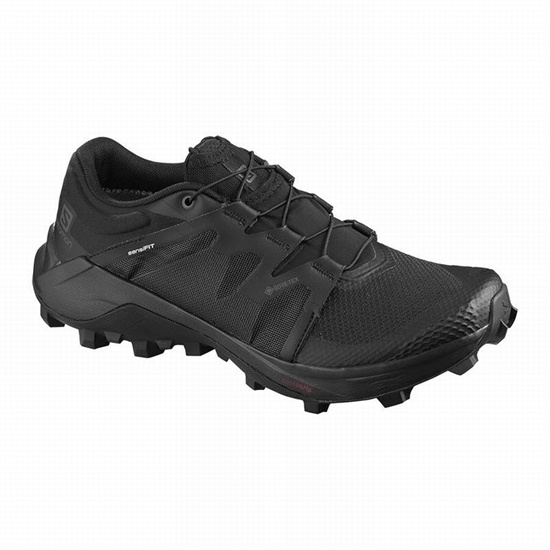 Salomon Wildcross Gtx Women's Trail Running Shoes Black | UMCT35672