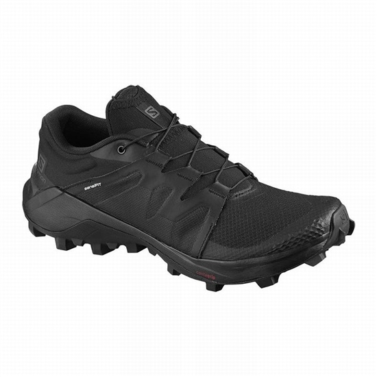 Salomon Wildcross W Women's Trail Running Shoes Black | SKHF48597