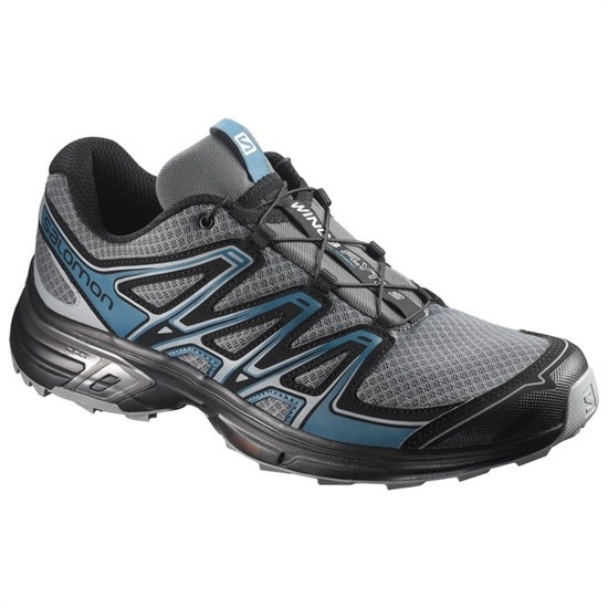 Salomon Wings Flyte 2 Men's Trail Running Shoes Silver / Black | ZXCM78461