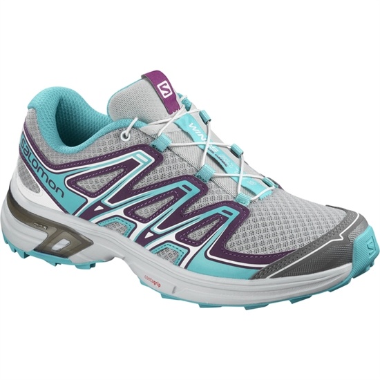 Salomon Wings Flyte 2 W Women's Trail Running Shoes Silver / Turquoise | BCOT24906