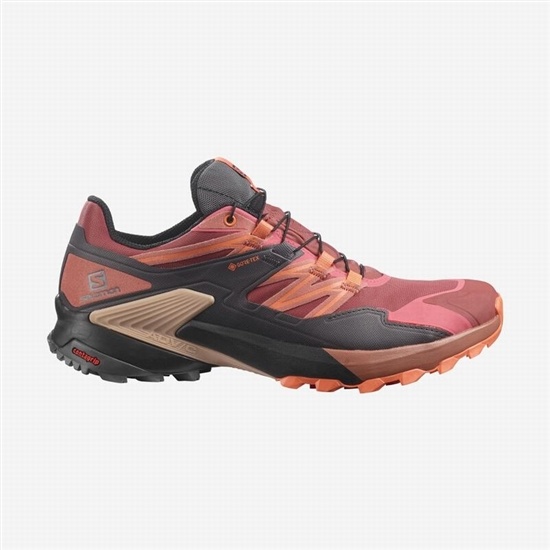 Salomon Wings Sky Gore-tex Women's Trail Running Shoes Red / Black | ZPSL36045
