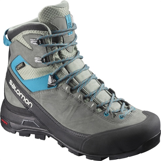 Salomon X Alp Mtn Gtx W Women's Hiking Boots Grey / Black | IDOB87352