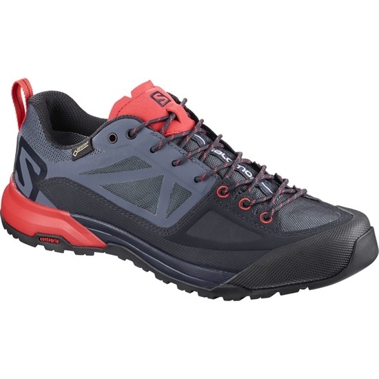 Salomon X Alp Spry Gtx W Men's Hiking Boots Black / Coral | EQYA40562