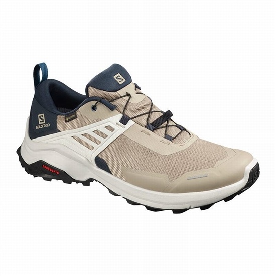 Salomon X Raise Gore-tex Men's Hiking Shoes Navy / Navy | METX59384