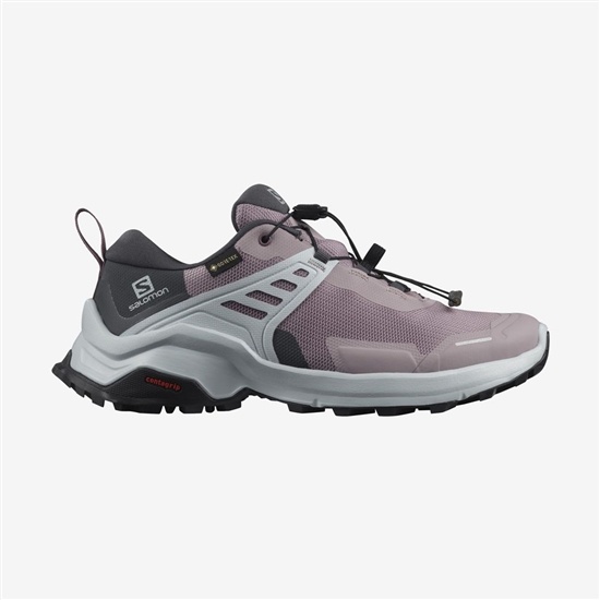 Salomon X Raise Gore-tex Women's Hiking Shoes Purple | MXJG76830