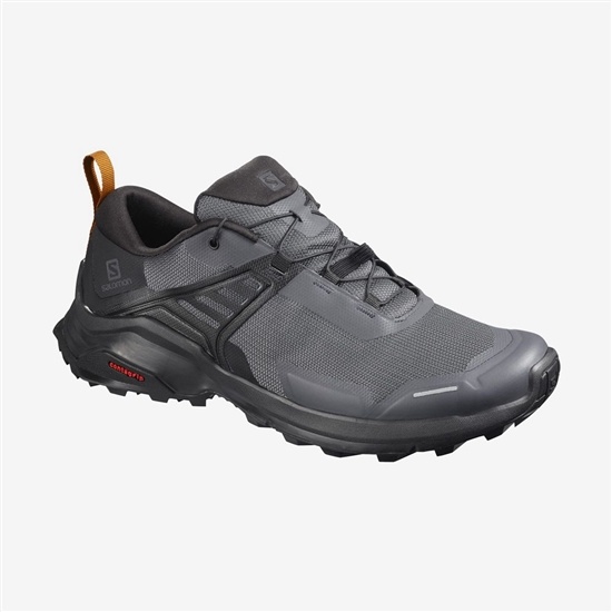 Salomon X Raise Men's Hiking Shoes Black | MLEY60389