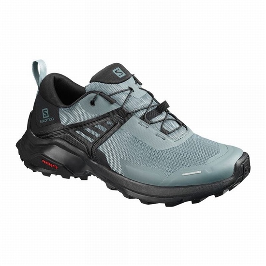 Salomon X Raise Women's Hiking Shoes Dark Blue / Black | LVFW04768