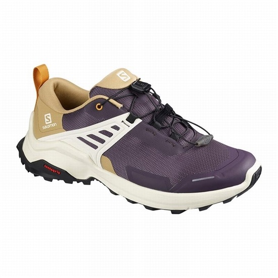 Salomon X Raise Women's Hiking Shoes Purple | ZQKE78069