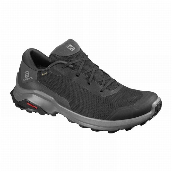 Salomon X Reveal Gore-tex Men's Hiking Shoes Black | BWSC91378