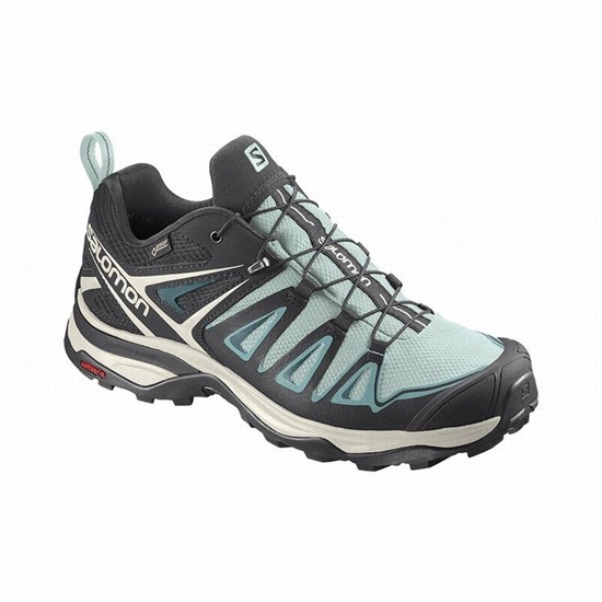 Salomon X Ultra 3 Gore-tex Women's Hiking Shoes Turquoise | EOSF97268