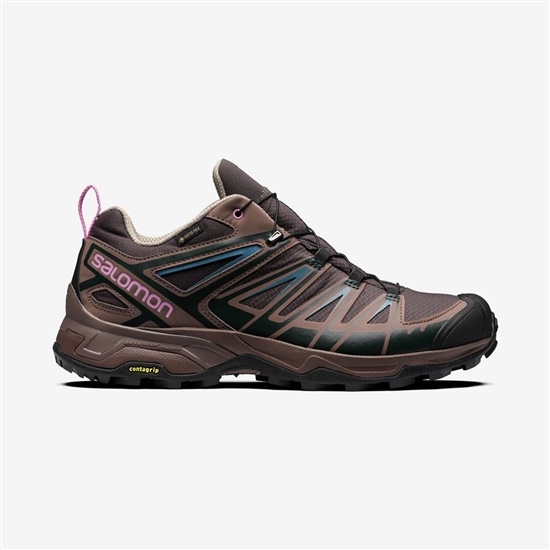 Salomon X Ultra 3 Gtx For Better Men's Hiking Shoes Orchid | FHOM74985