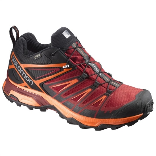 Salomon X Ultra 3 Gtx Men's Hiking Shoes Red / Orange | SQJE89452