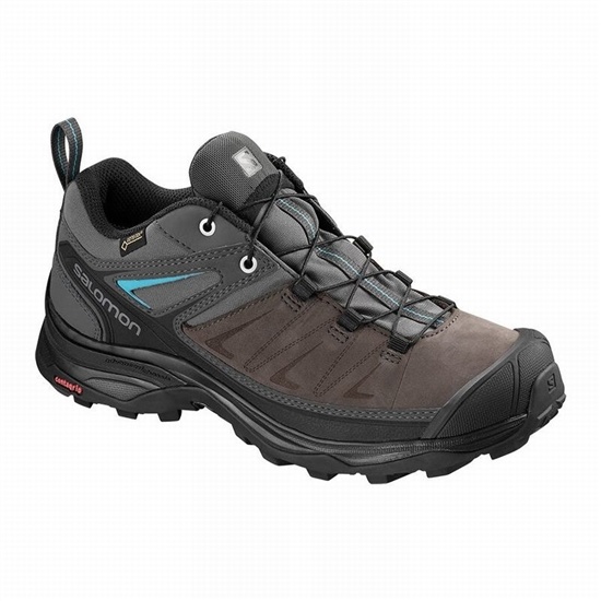 Salomon X Ultra 3 Ltr Gtx W Women's Hiking Shoes Grey | MJIV95670
