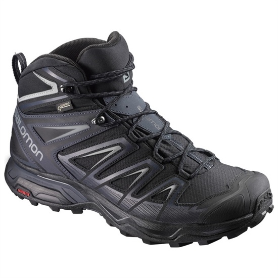 Salomon X Ultra 3 Mid Gtx Men's Hiking Shoes Black | DACS56102