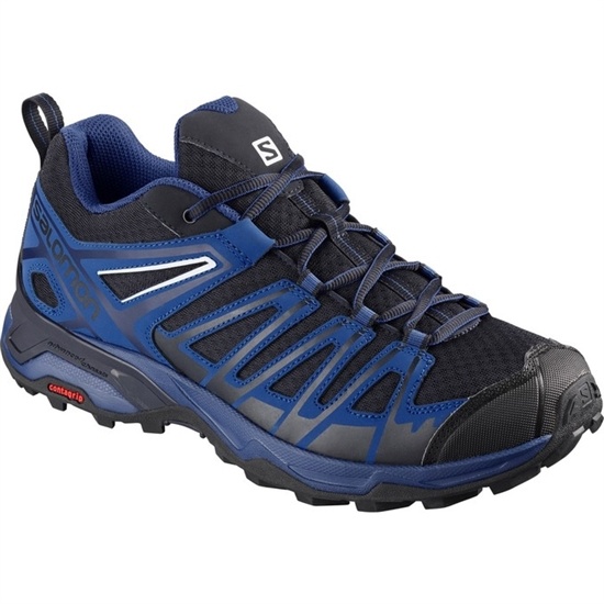 Salomon X Ultra 3 Prime Men's Hiking Shoes Blue / Black | CXJE30489