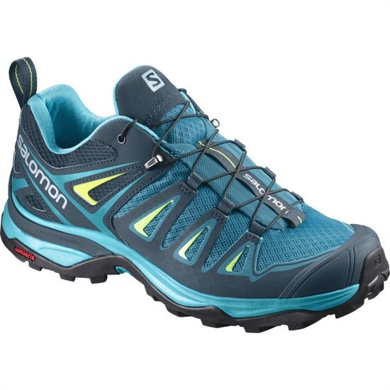 Salomon X Ultra 3 W Women's Hiking Shoes Navy / Turquoise | DIAX37486