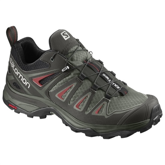 Salomon X Ultra 3 W Women's Hiking Shoes Black / Olive | SQFY17083