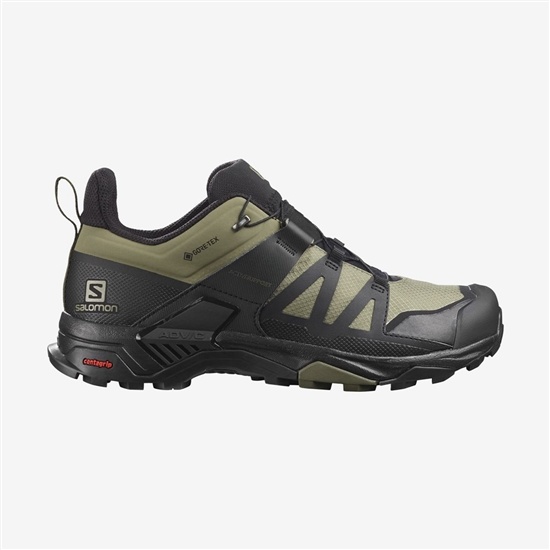 Salomon X Ultra 4 Gore-tex Men's Hiking Shoes Green | GXVF67438