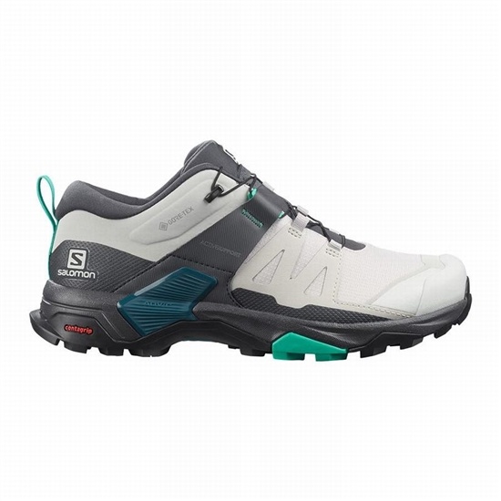 Salomon X Ultra 4 Gore-tex Women's Hiking Shoes Grey / Mint | XVDP03864
