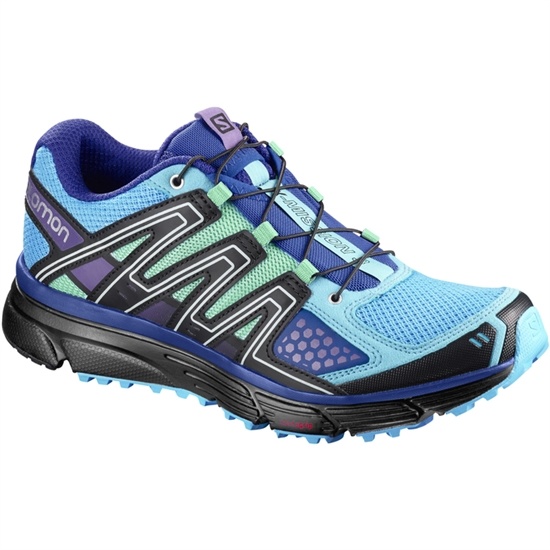 Salomon X-mission 3 W Women's Trail Running Shoes Blue / Light Blue | YXCF90235