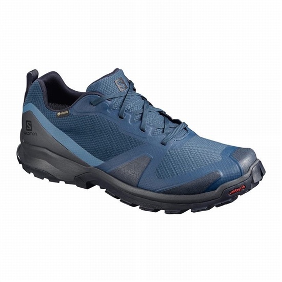 Salomon Xa Collider Gtx Men's Trail Running Shoes Navy / Black | PGWU10926