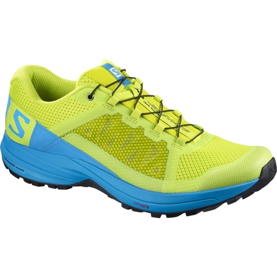 Salomon Xa Elevate Men's Trail Running Shoes Yellow / Blue | BYKM94180