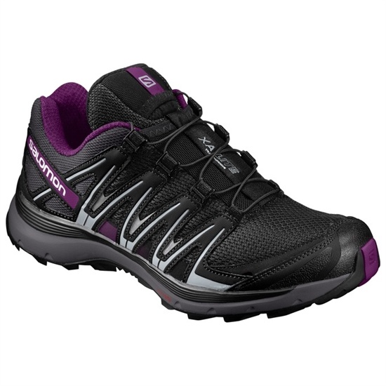 Salomon Xa Lite W Women's Trail Running Shoes Black / Purple | KFJC49617