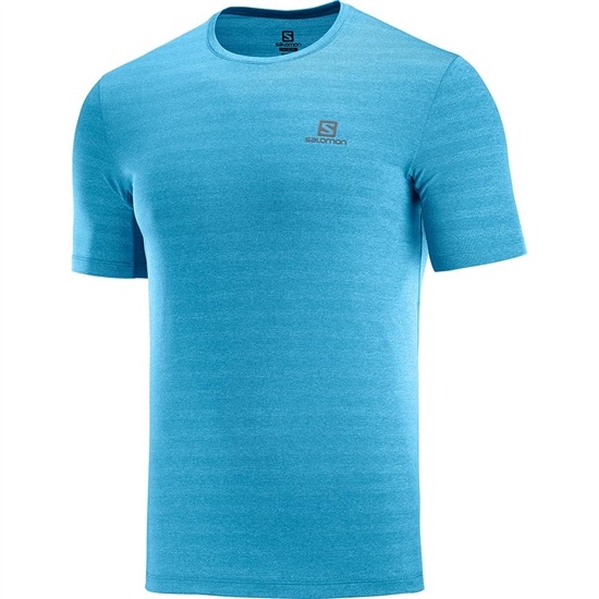Salomon Xa M Men's T Shirts Blue | KXOV73540