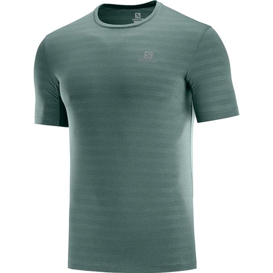 Salomon Xa M Men's T Shirts Green | NVCD02376