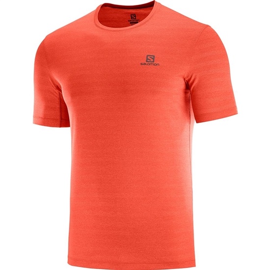 Salomon Xa M Men's T Shirts Orangered | FSEX92641