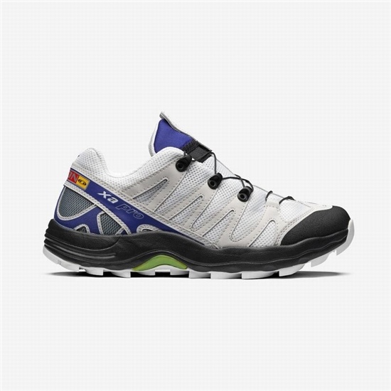 Salomon Xa Pro 1 Men's Trail Running Shoes White / Blue | JIHF16905