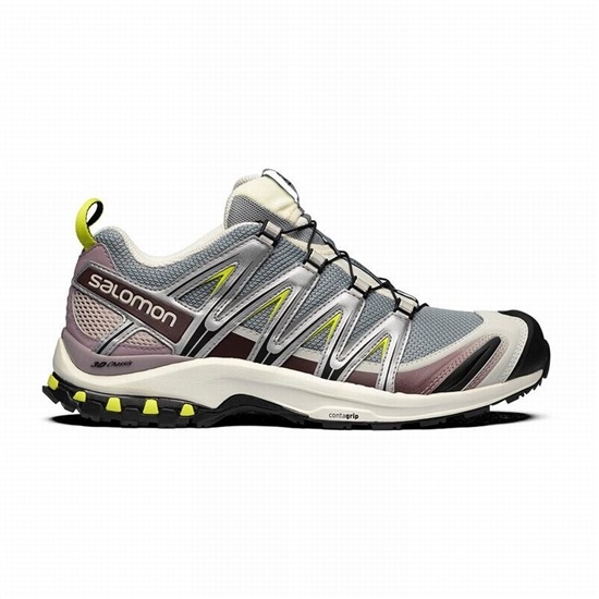 Salomon Xa Pro 3d Men's Trail Running Shoes Silver / Light Green | CXSQ76918