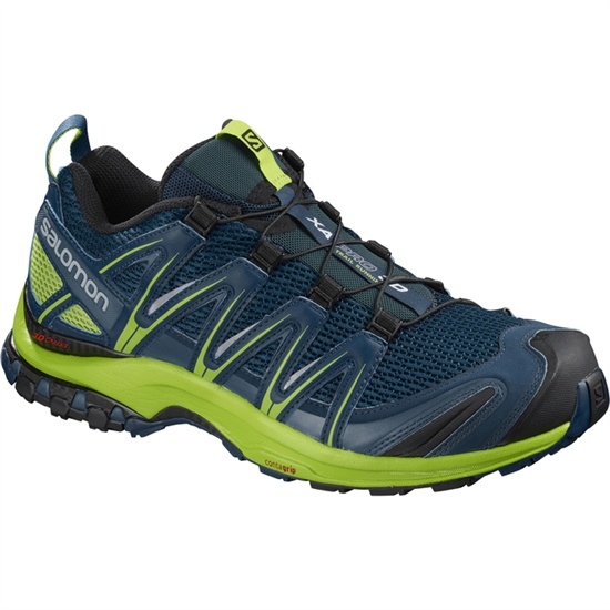 Salomon Xa Pro 3d Men's Trail Running Shoes Dark Blue / Green | USQG86415