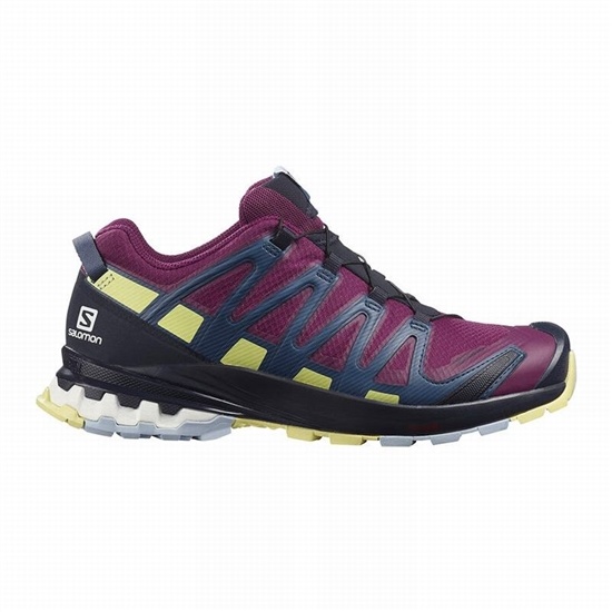 Salomon Xa Pro 3d V8 Gore-tex Women's Trail Running Shoes Purple | GYEU87063