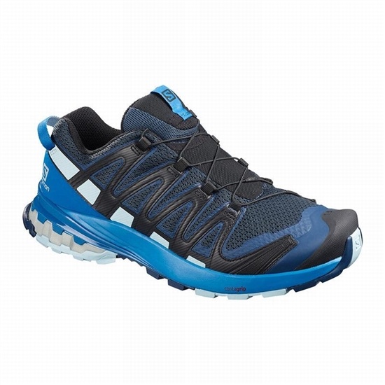 Salomon Xa Pro 3d V8 Men's Hiking Shoes Royal | QBRS08946