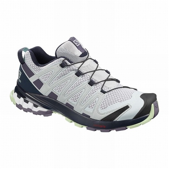 Salomon Xa Pro 3d V8 Women's Trail Running Shoes Blue / Purple | GCXV48265